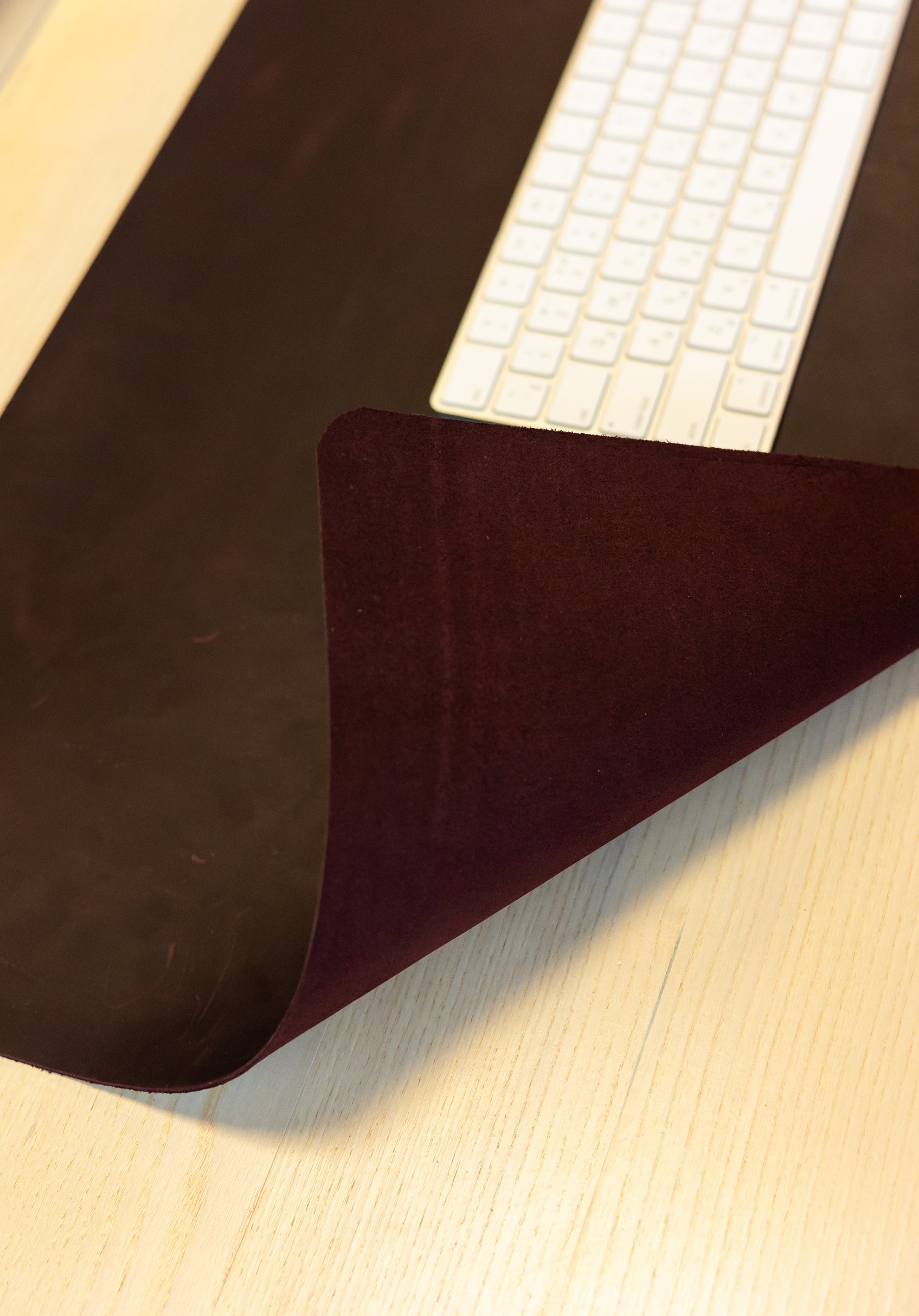 Bordo Leather Desk Pad Mat, Cover Computer Mat for Keyboard, Gaming Mouse