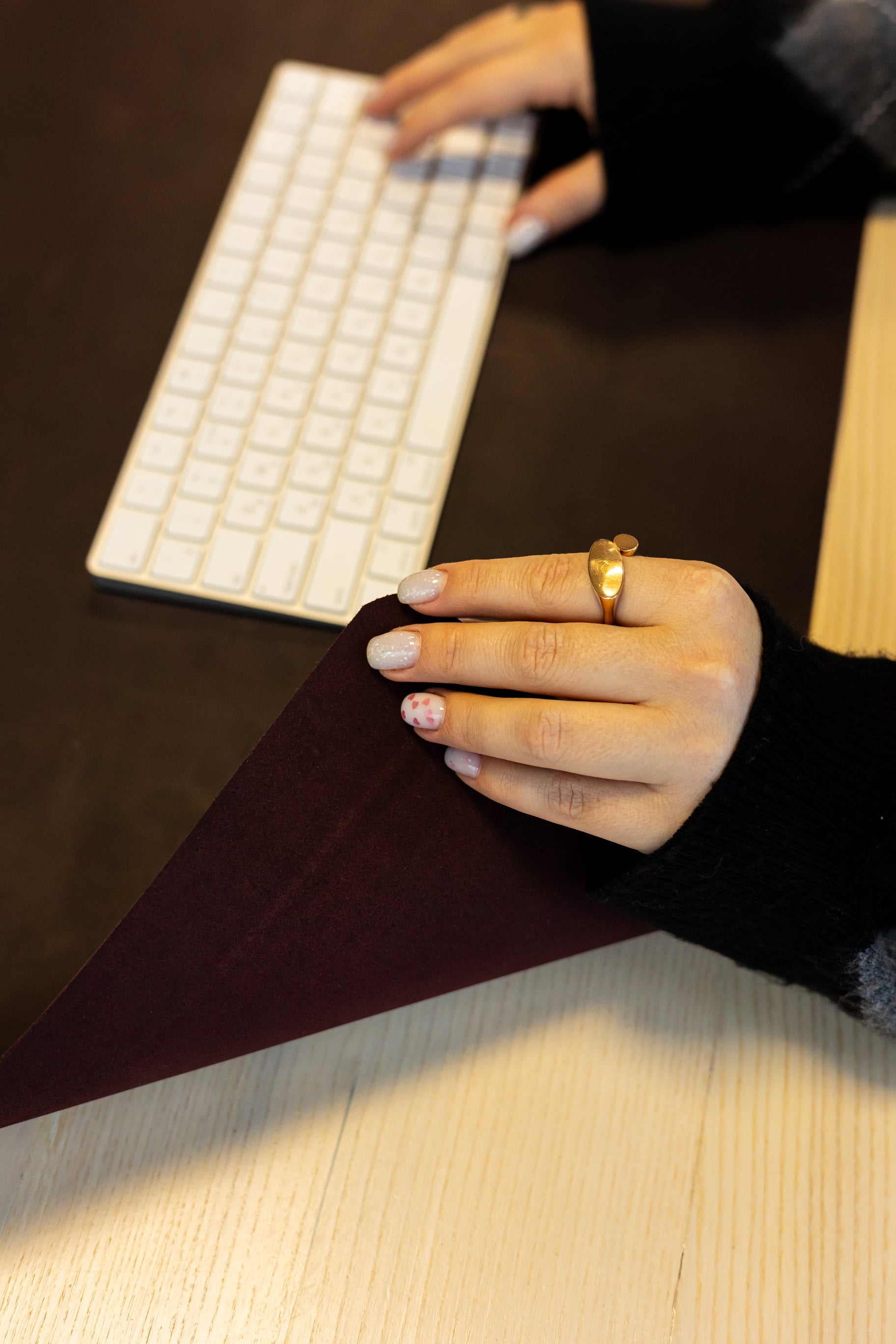 Bordo Leather Desk Pad Mat, Cover Computer Mat for Keyboard, Gaming Mouse