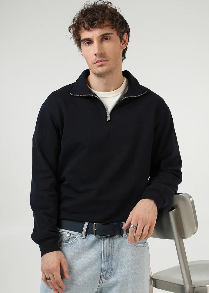 Denver Herrengürtel aus Premium-Kalbsleder in Blau