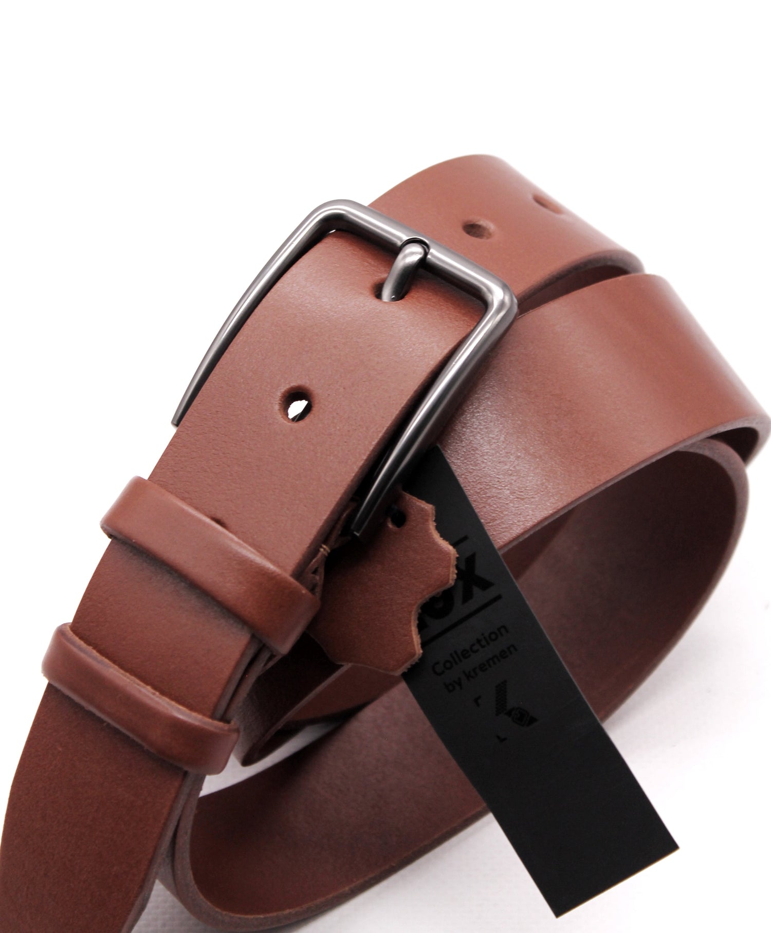 Men's Brown Belt - Full Grain Heavy Duty Leather Belts for Men – Kremen Lux